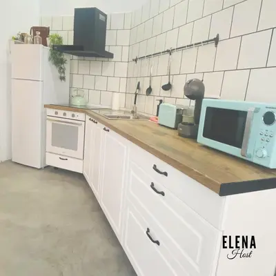 Una cocina o zona de cocina en Madrid BeautyFlat for Six