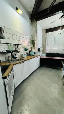 Una cocina o zona de cocina en Madrid BeautyFlat for Six