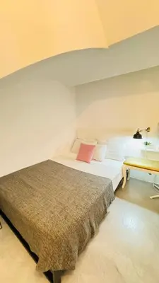 Cama o camas de una habitación en Madrid BeautyFlat for Six