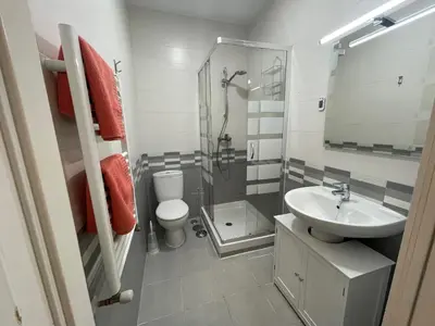 Un baño de Bonito apartamento junto a la Plaza Mayor