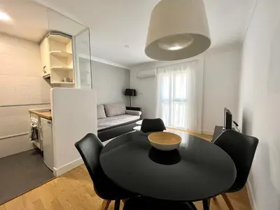 Una cocina o zona de cocina en HUERTAS FLAT