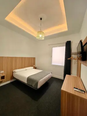 Cama o camas de una habitación en Hostel Siesta & Go (Atocha)
