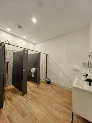 Un baño de Hostel Siesta & Go (Atocha)