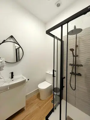 Un baño de Hostel Siesta & Go (Atocha)