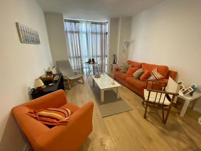 Zona de estar de Habitación Atocha Mendez