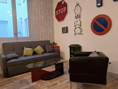 Zona de estar de Chueca Modern Apartment