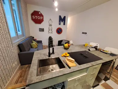 Zona de estar de Chueca Modern Apartment