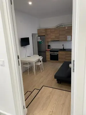 Una cocina o zona de cocina en U1 Apartamento bien comunicado Madrid centro