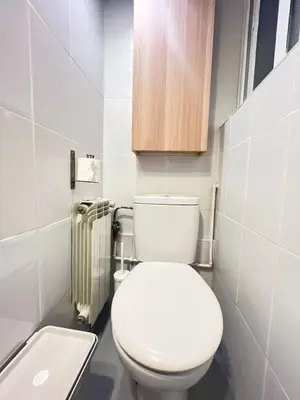 Un baño de Acogedor Estudio Cervantes Temporal