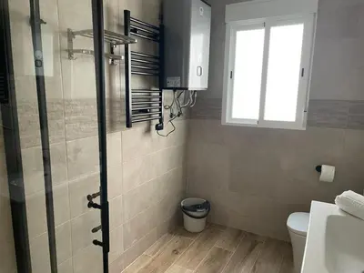 Un baño de U3 Apartamento bien comunicado Madrid centro