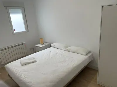 Cama o camas de una habitación en U4 Apartamento centro Madrid