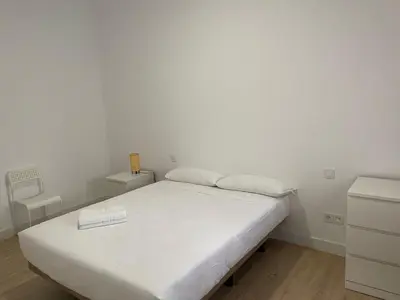 Cama o camas de una habitación en U4 Apartamento centro Madrid