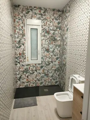 Un baño de Acogedor apartamento Madrid centro