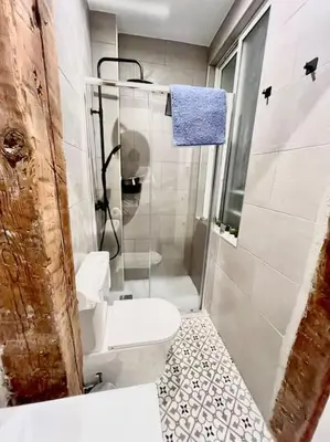 Un baño de Espectacular apartamento Madrid
