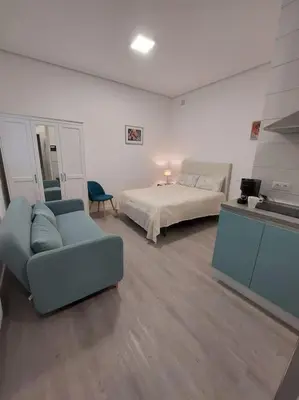 Cama o camas de una habitación en Cozy studio for 2 people in Gran Via.SI2A2