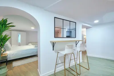 Cama o camas de una habitación en Lovely Apartments - Increíble loft en el corazón de Madrid