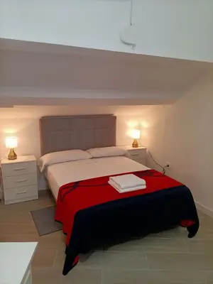 Cama o camas de una habitación en Apartamento Gran Vía Madrid W2 9