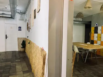 Una cocina o zona de cocina en Boga Hostel