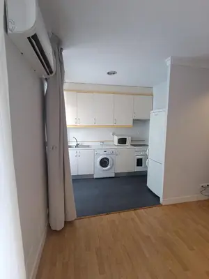 Una cocina o zona de cocina en Apartamento en Huertas