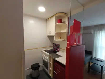 Una cocina o zona de cocina en Apartamento en Huertas