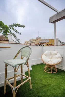 Un balcón o terraza de Heima Penthouse suite Old Town