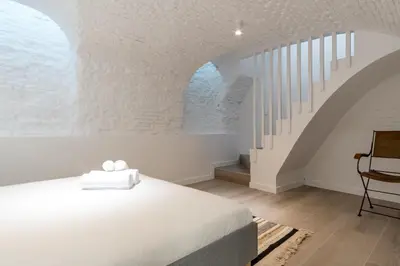 Cama o camas de una habitación en 2 bedrooms 2 bathrooms- Modern and Bright- Center