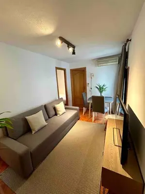 Una televisión o centro de entretenimiento en MyHouseSpain - Fantastico piso en Calle Fuencarral