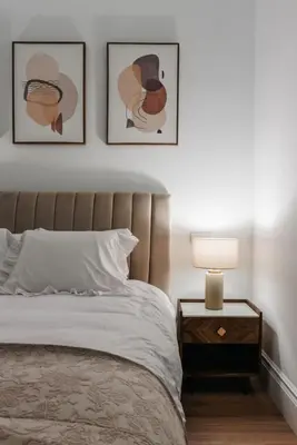 Cama o camas de una habitación en Stunning Apartment near Gran Via Metro