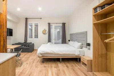 Cama o camas de una habitación en Accessible and Modern- 1 Bedroom 1 Bath- Justice