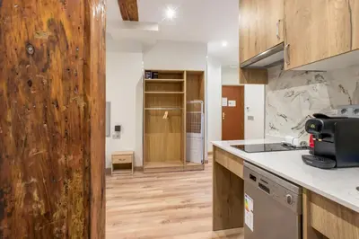 Una cocina o zona de cocina en Accessible and Modern- 1 Bedroom 1 Bath- Justice