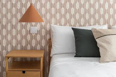 Cama o camas de una habitación en Waou Best VI Madrid Rio