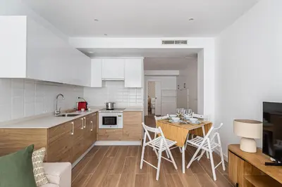 Una cocina o zona de cocina en Waou Best VI Madrid Rio