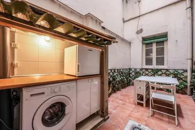 Una cocina o zona de cocina en MyHouseSpain - Fantástico piso frente al Wizink