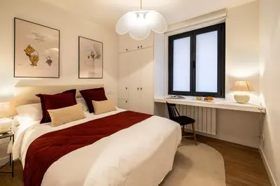 Cama o camas de una habitación en New designed flat 3 bedrooms 2 showers