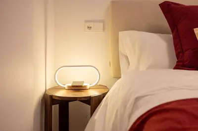 Cama o camas de una habitación en New designed flat 3 bedrooms 2 showers