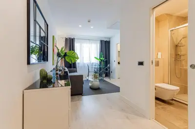 Un baño de GuestReady- Modern Aparthotel in Salamanca -Madrid