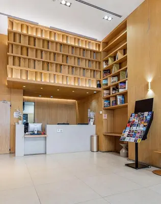 El vestíbulo o zona de recepción de GuestReady- Modern Aparthotel in Salamanca -Madrid