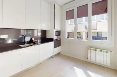 Una cocina o zona de cocina en Flat in Centro Madrid-Tud