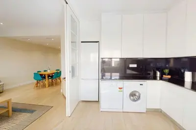 Una cocina o zona de cocina en Flat in Centro Madrid-Tud