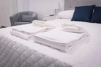 Cama o camas de una habitación en APARTAMENTO ANTONIO LOPEZ - A