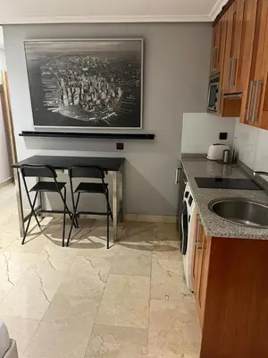 Una cocina o zona de cocina en Exyca Malasaña
