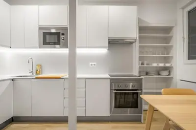 Una cocina o zona de cocina en Modern Cozy - 1Bedroom 1Bathroom - Palacio