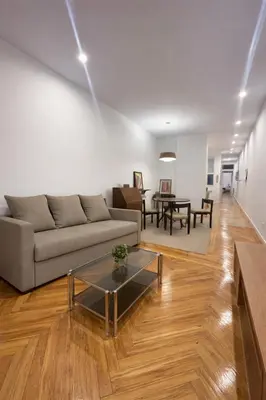 Zona de estar de MAD COCO Apartamento Temporada Frente al Prado