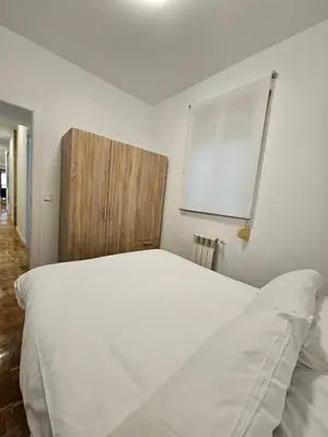 Cama o camas de una habitación en MAD COCO Apartamento Temporada Frente al Prado