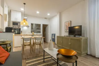 Una cocina o zona de cocina en Cozy apartment - 1Bedroom 1Bathroom - Salamanca