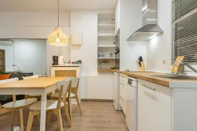 Una cocina o zona de cocina en Cozy apartment - 1Bedroom 1Bathroom - Salamanca