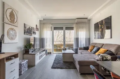 Zona de estar de Bright apartment -1Bedroom 1Bathroom-Prado