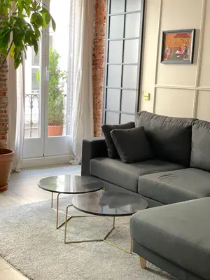 Zona de estar de NEW APARTMENT IN CITY-CENTER, GRAN VIA
