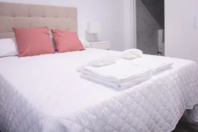 Cama o camas de una habitación en ANTONIO LÓPEZ - B