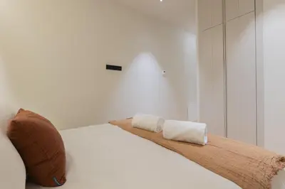 Cama o camas de una habitación en Rio by Wynwood House